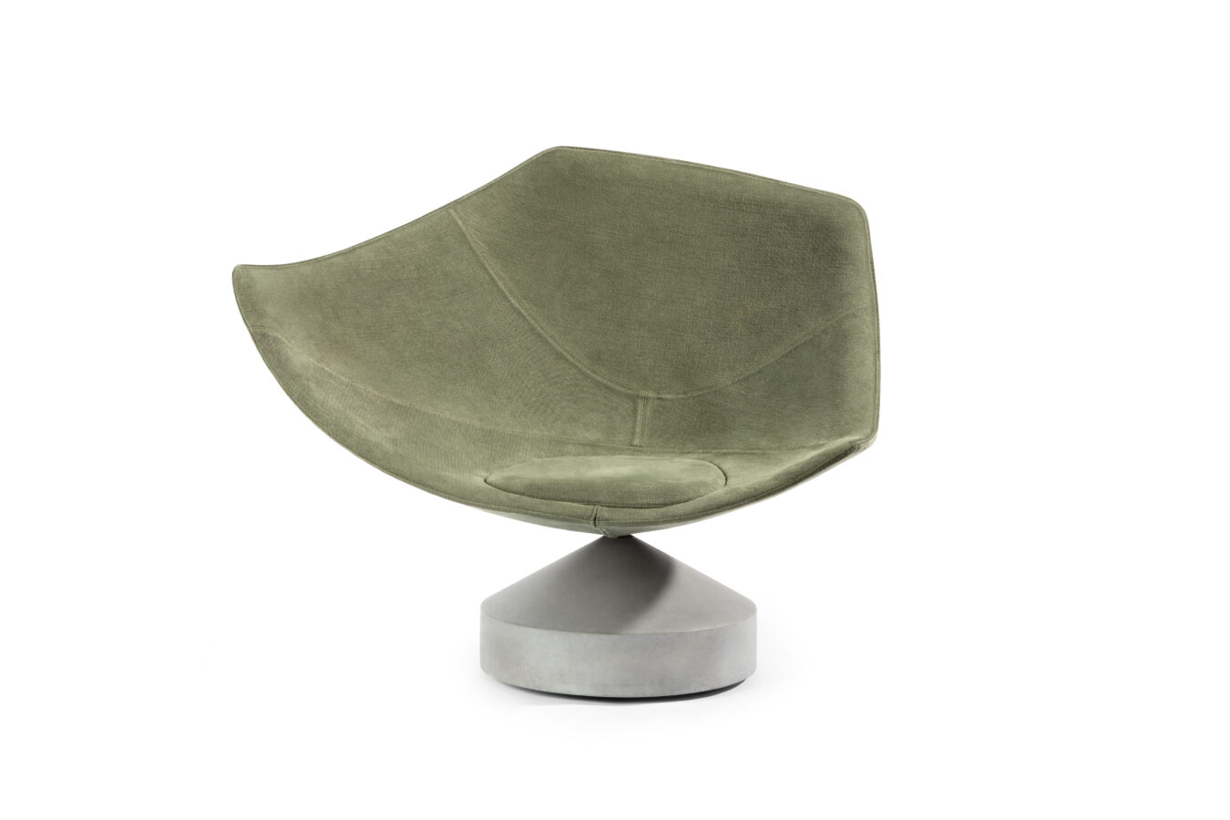 Jangada a Contemporary seat designed by emmanuel Babled and Upholstered with Rogers and Goffigon